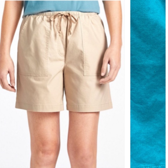 L.L. BEAN Classic Fit “Old School” Elastic Waist Hiking Short in Sun Washed Blue - Picture 1 of 9